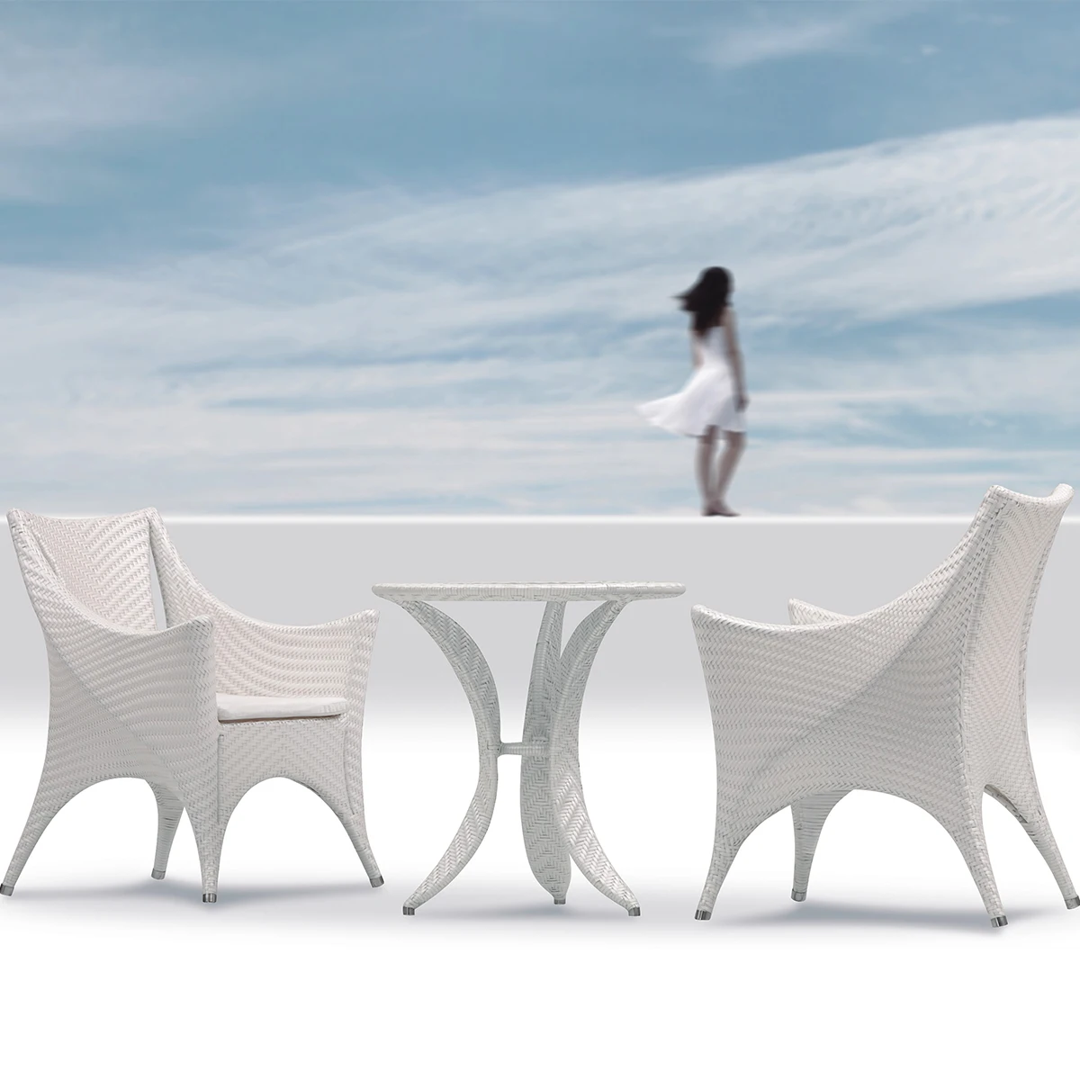 

Садовые комплекты из литого алюминия: современные садовые стулья для уличных столов, для обеденных столов в отелях, для мебели в ресторанах