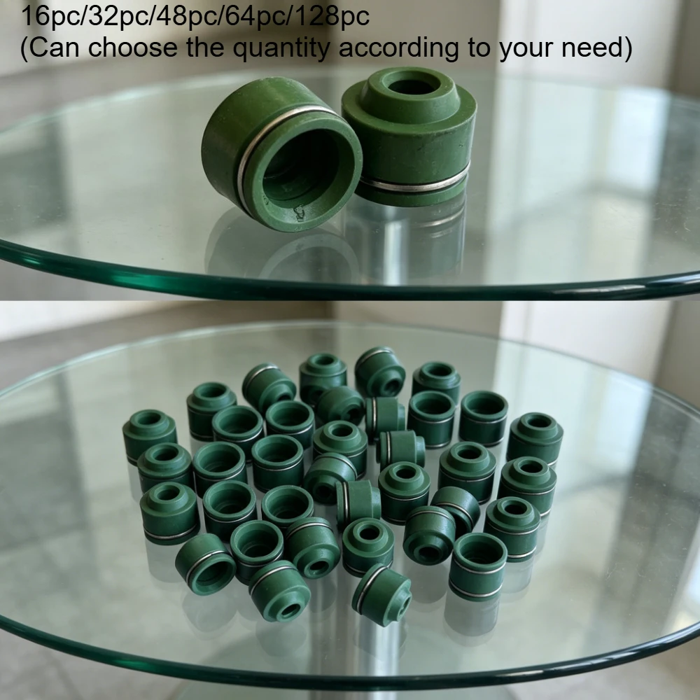 3.5mm Motorcycle Part Racing Street Bike Cylinder Intake Exhaust Valve Stem Oil Seal For Yamaha FZR250R EXUP ZEEL FZR250 FZR 250