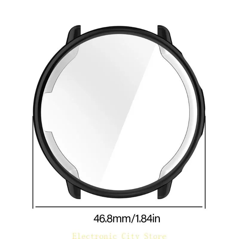 Sleette boîtier couverture TPU flexible pour active 2 smartwatch Hu8d