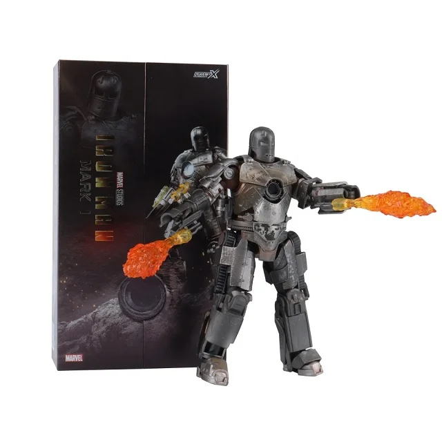 ZD Toys Iron Man Action Figure Mark 35 Red Snapper Iron Man MK24 MK22 MK47 Tony Stark Ironman Figuur Actie Verzamel Speelgoed Cadeau