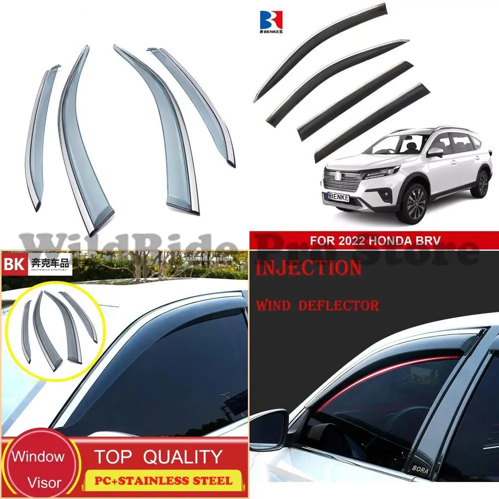 

1 set For Honda BR-V Window Sun Visor Car Windshield Rain Shade Sunshade Rain Guard Panel