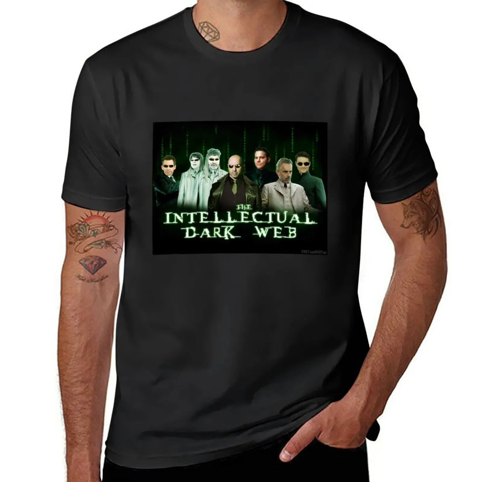 The Intellectual Dark Web - Matrix Parody T-Shirt summer tops customizeds t shirts for men