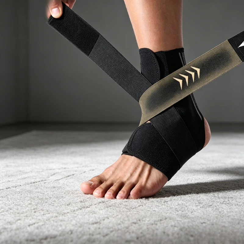 Ultra Thin Ankle Brace Ligament Support Anti Sprain Wrap for Tendon Recovery Sports Foot Joint Stabilizer Men Women 발목 보호대