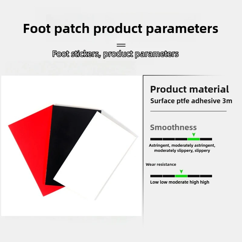 

Anti-Slip Wear-Resistant 3M Mouse Foot Pads - 40mm*100mm 0.8mm DIY Custom Cut for Logitech G Pro X Superlight/Razer