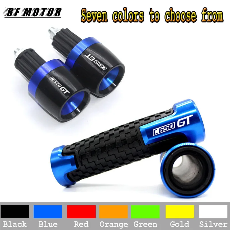 Motorcycle Accessories Handlebar Grips Ends Handle Bar Cap End Plug For BMW C650GT C650 GT 2011~2024 2016 2015 2014 2013 2012