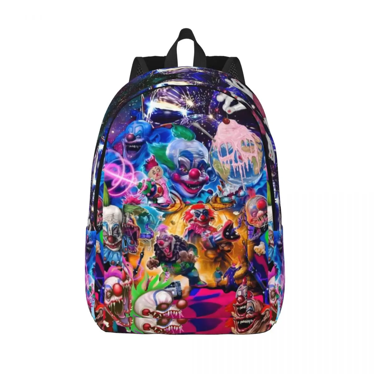 K-Killer-Klowns-From Printed Lightweight Casual Schoolbag For School, Outdoor, Shopping, Office 15.7in 17.7in