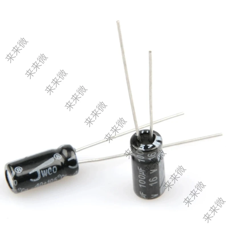 20Pcs high quality electrolytic capacitor 16V 100UF volume 5 * 11MM electronic components