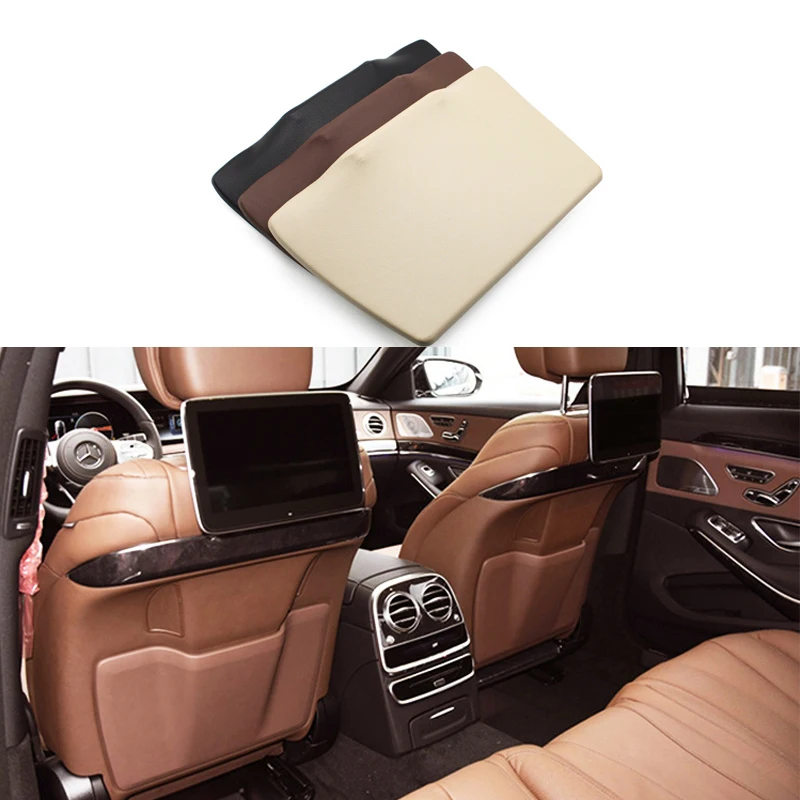 

Car Seat Back Panel Part Rear Cover Replacement Storage Bag For Mercedes-Benz S Class W222 S320 S400 2014-2020 Auto Accessories