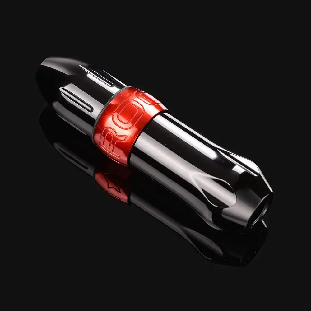 Professionele Roterende Tattoo Pen Verstelbare Slag Tattoo Pen 5 Kleuren Permanente Make-Up Machine Ruimte Aluminium Cartridge Tools