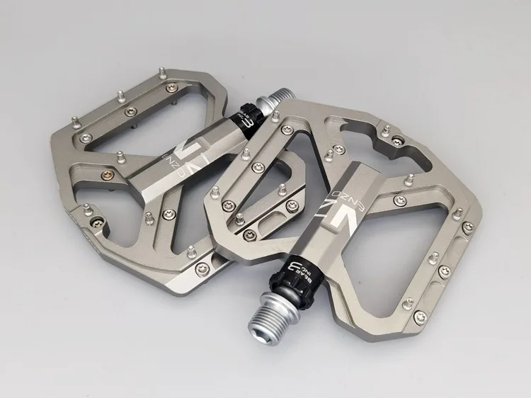 Neue Mountainbike Pedale MTB Pedal Aluminium Fahrrad Breite Plattform Flache Pedale 9/16 "Versiegelt Lager Fahrrad Pedale – Detail 8