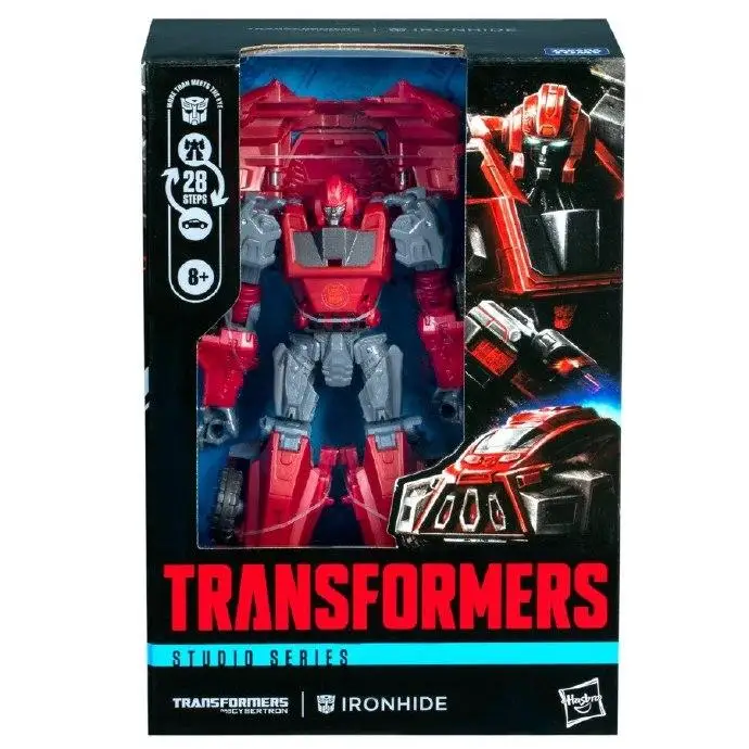 Op voorraad getransformeerd speelgoed SS Cybertron Battle V-klasse WFC Iron Gamer Edition Action Figure Collection Gift