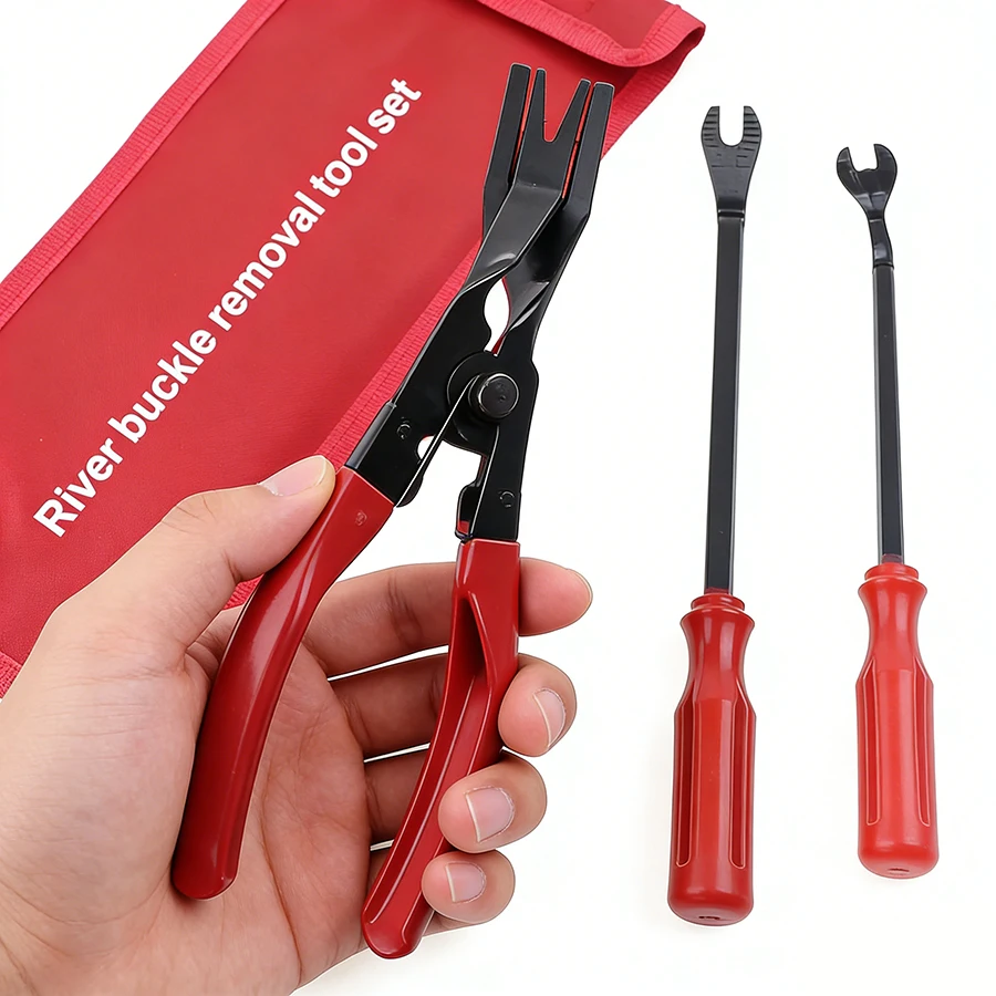 

Fastener Remover Car Trim Rivet Removal Pry Tool Repair Kit for Automotive Door Panel,Upholstery,Dashboard,Plastic Fasteners