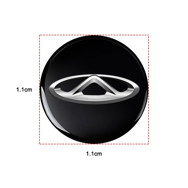 New 11mm 14mm Fob Car Logo Sticker for Car Remote Control Key For Audi BMW Ford Fiat Seat Chevrolet Jaguar Alfa Jeep Subaru Kia