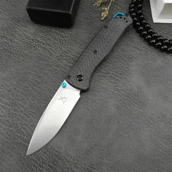 Carbon Fiber Handle HUAAO 535 Axis Pocket Folding Knife D2 Blade Outdoor Hunting Hot Knife Tactical Camping EDC Tool