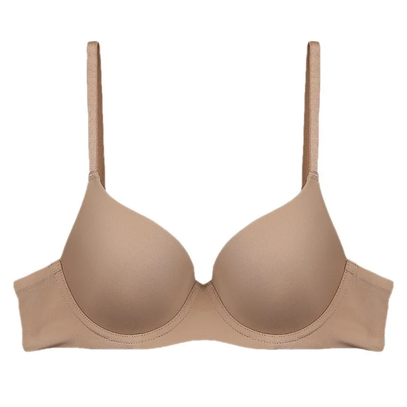 Japanese glossy and traceless comfortable bra collection and breast collection without steel ring underwear for women, small bre