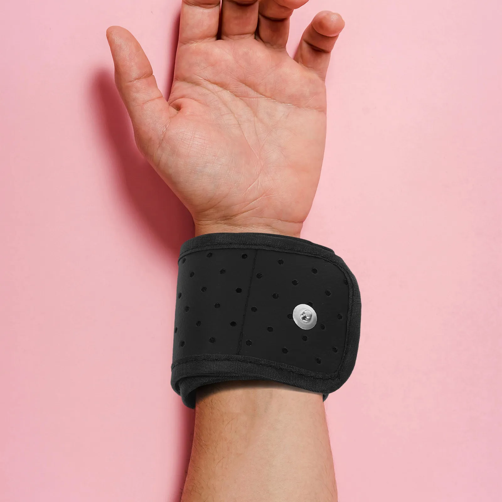Adjustable Grounding Wrist Strap Conductive Earthing Bracelet for Pain Reduction Deep Support