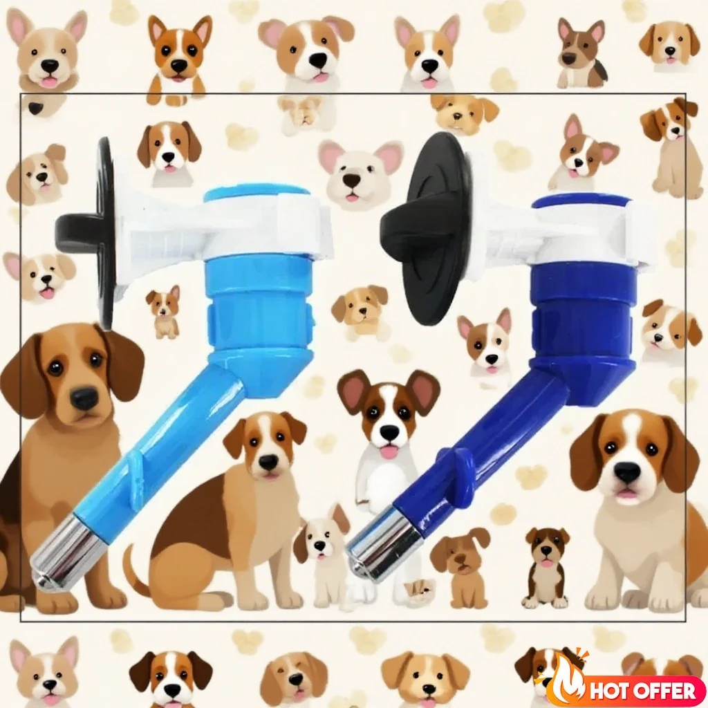 Boquilla dispensadora de agua para perros y gatos, jaula de alambre, perrera a prueba de fugas, fuente para beber para mascotas, cabeza, conejo, hámster, dispositivo de alimentación colgante