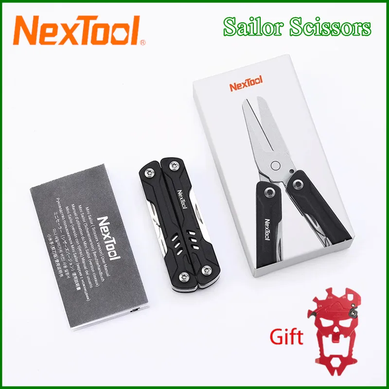 

NexTool мини-матросские ножницы 10 в 1, многофункциональный инструмент, складные плоскогубцы, карманный нож, уличный EDC, многофункциональные инструменты для кемпинга