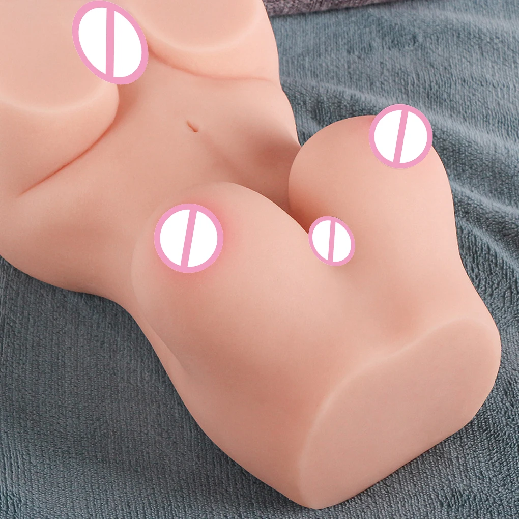 Masturbatore maschile con grassoccio aggiornato realistico vaginale stretto seno anale giocattoli del sesso maschile bambola del sesso portatile giocattolo del sesso di aspirazione per gli uomini