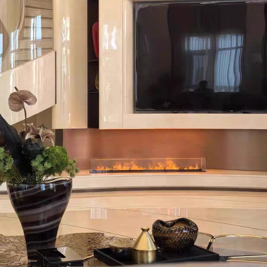 5 Years Warranty 3D mist led  water vapor fire electric simulated steam fireplace 1000mm