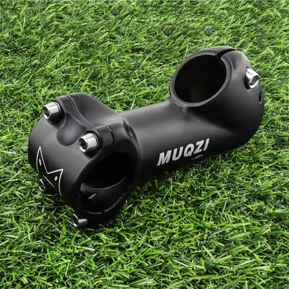 Aluminum Alloy 45 Degree Bike Stem 65mm Anti-slip MTB Riser Stem 31.8mm Fork 28.6 Height Increase Bicycle Handlebar Stem