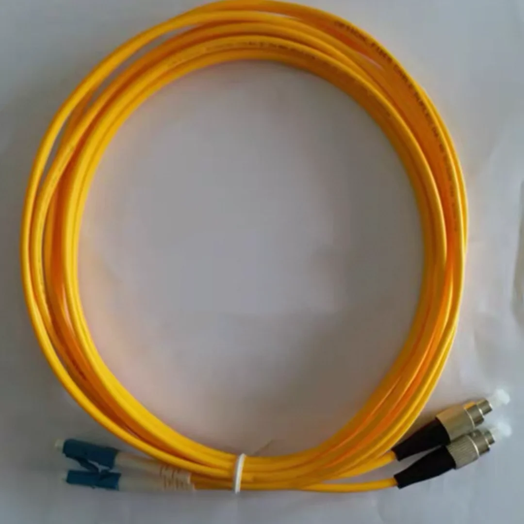 оптоволоконный патчкорд LC-FC SM Дуплексный одномодовый 10 м 20 м 30 м 50 м 100 м FC-LC 3 мм 2 мм кабель оптоволоконная перемычка FTTHELINK