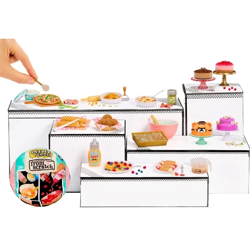 مفاجأة جديدة MGA Miniverse Baking كرات طعام من الجيل الثاني من كرات الخبز للكعك