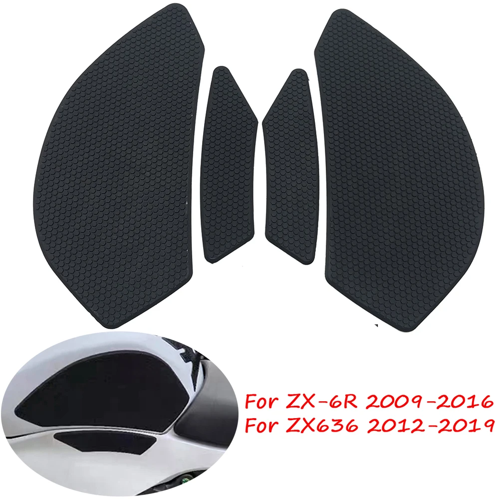 

Наклейка на колено для Kawasaki ZX-6R ZX6R 2009-2016 ZX636 2012-2019, противоскользящая накладка на газовый бак мотоцикла