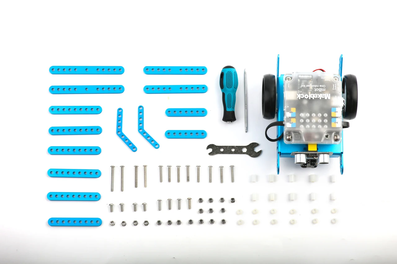 مجموعة تطوير آلة MBot Hexapod لعبة روبوت تعليم برمجة التعليم المبكر