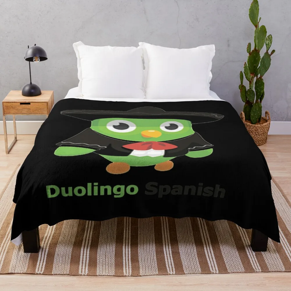 

Duolingo funny on duty ClassicThrow Blanket Blankets Sofas Of Decoration Giant Sofa Blanket Blanket For Sofa