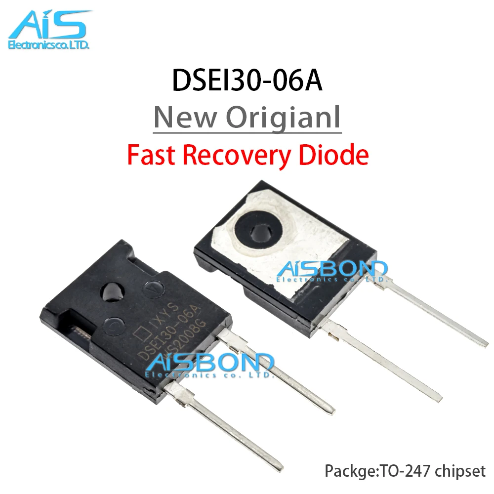 2Pcs/Lot New DSEI30-12A Fast Recovery Epitaxial Diode DSE130 DSEP DSEP30-06A DSEI30-06A DSEI30-10A TO-3P TO-247 FRED