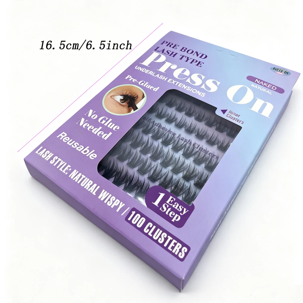 100 пучков самоклеящихся накла – обзор и цена Eyelash Extension No 11