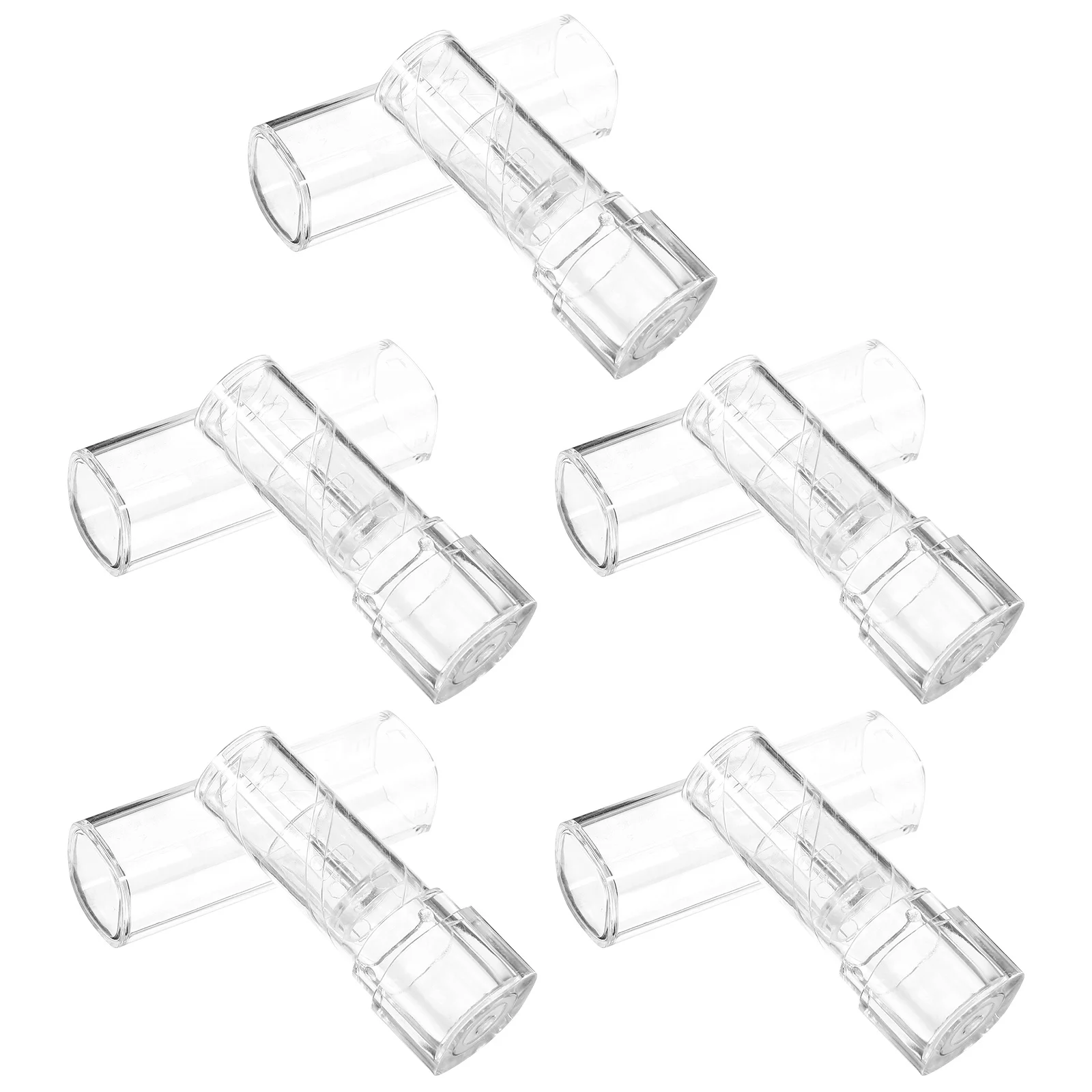 5 pezzi tubo trasparente per rossetto contenitore vuoto fiala trasparente riutilizzabile per crema balsamo per labbra design compatto portatile fai da te