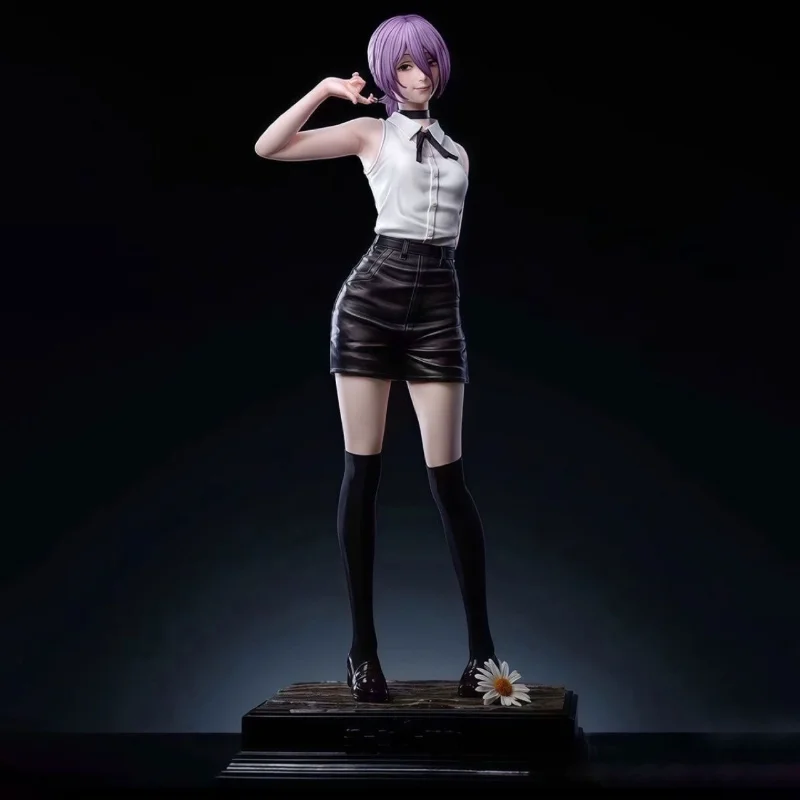 Figura de PVC de 33 cm de Chainsaw Man Reze Reese, Serie Devil, Figura de Anime de Chica Sexy, Modelo de Decoración de Escritorio, Juguetes Coleccionables, Regalos de Cumpleaños