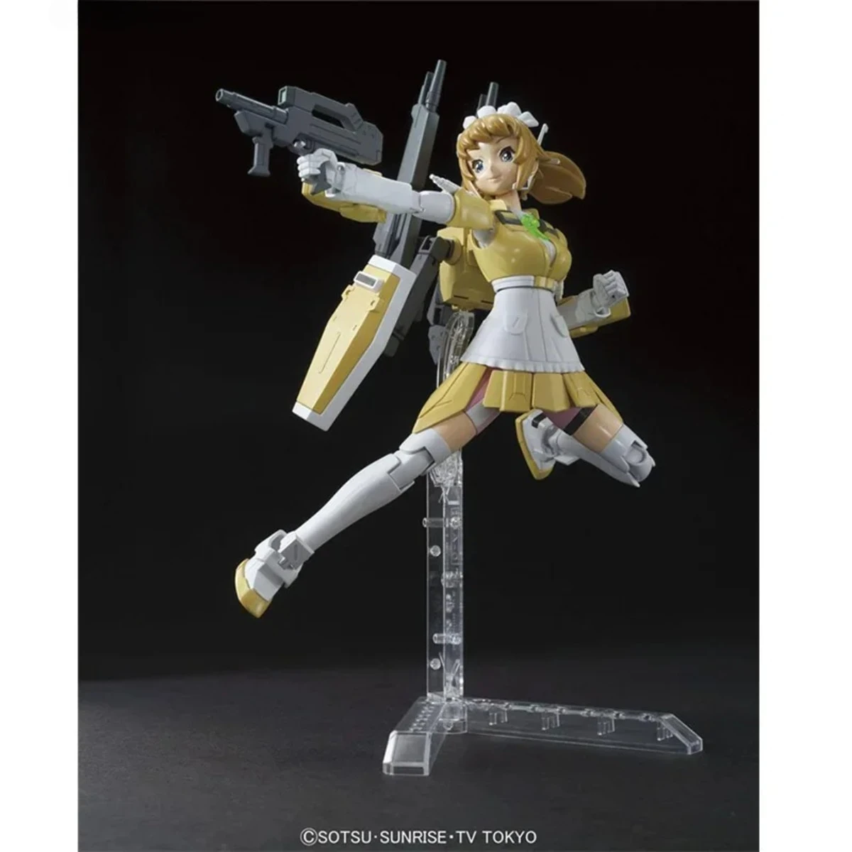 Bandai Genuine Gundam Build Anime Model Kits Super Fumina Toys HG Action Figure Assembly Model Gift for Kids Christmas present