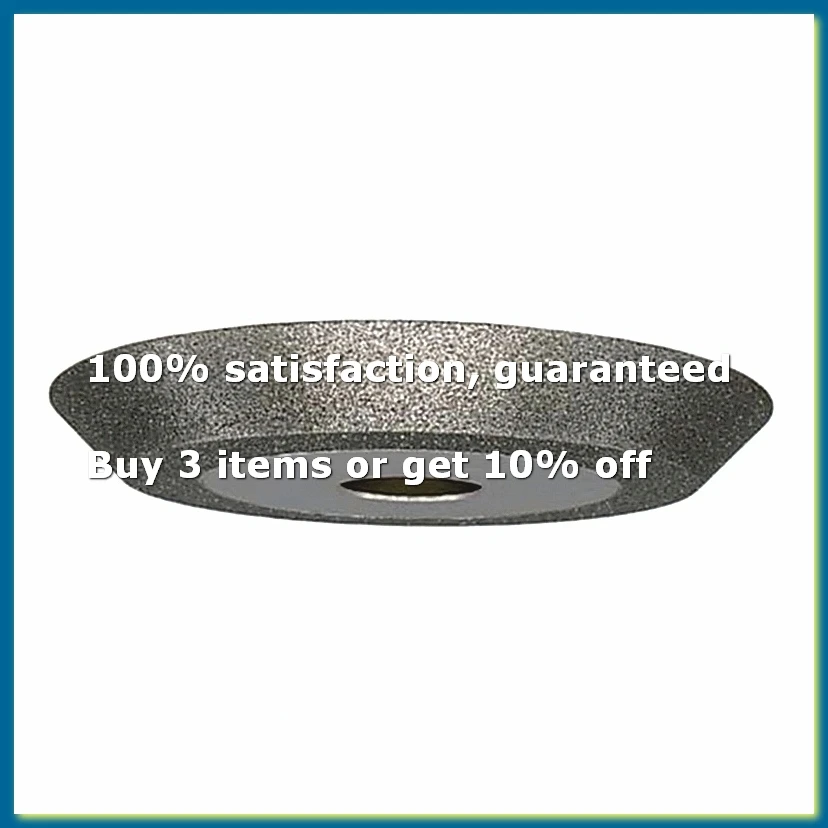 ●Grinding Wheel Bevel Wheel Sharpener Electroplating 100 mm Diameter 20 Inner Hole 45 Degrees 200 Mesh