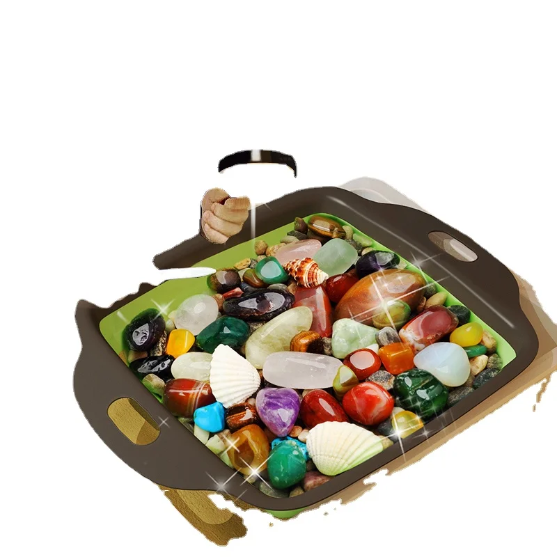 Yy Children's Gold Sand Toys Archaeological Hand-Digging Crystal Gem Treasure Hunting Gift