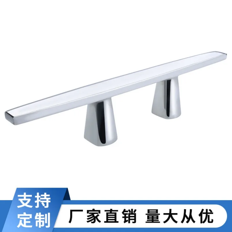 Flat Leg Cable Bolt, Marine Hardware Accessories Yacht Bollard Boat 316 Stainless Steel Cable Pile Hardware Accessories