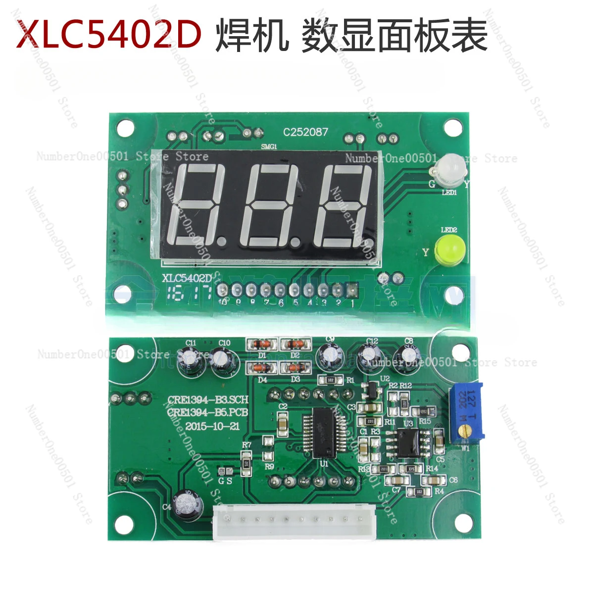 5 pieces XLC5402D Inverter Welding Machine Digital Display Panel Table Table Display ARC250D 315D