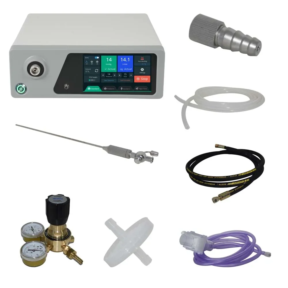 Endoscopy Laparoscopy with Laparoscope Tower Complete System Endoscope Ca-me-ra with Light Source