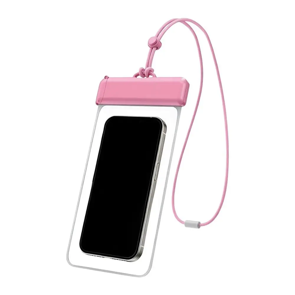 Touch Screen Compatible Waterproof Phone Bag Dust Seal Transparent Waterproof Phone Case Airbag Protection