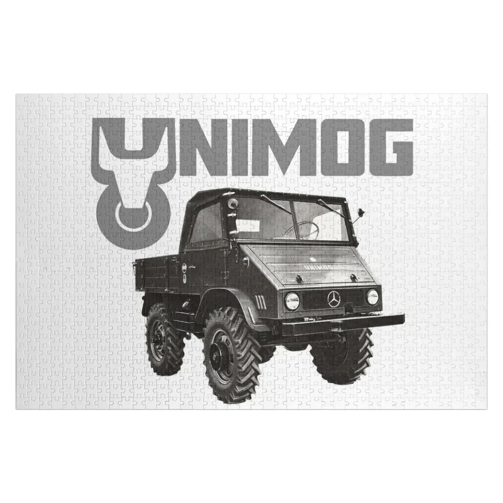

UNIMOG oldschool Jigsaw Puzzle Baby Toy Custom Name Child Toy Anime Personalized Toy Puzzle