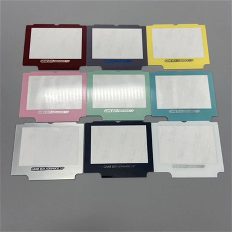 Full New Glass Lens Mirror for Gameboy Advance SP IPS LCD Screen for GBA SP IPS Game Screen Lens Protector Cover W/Adhensive