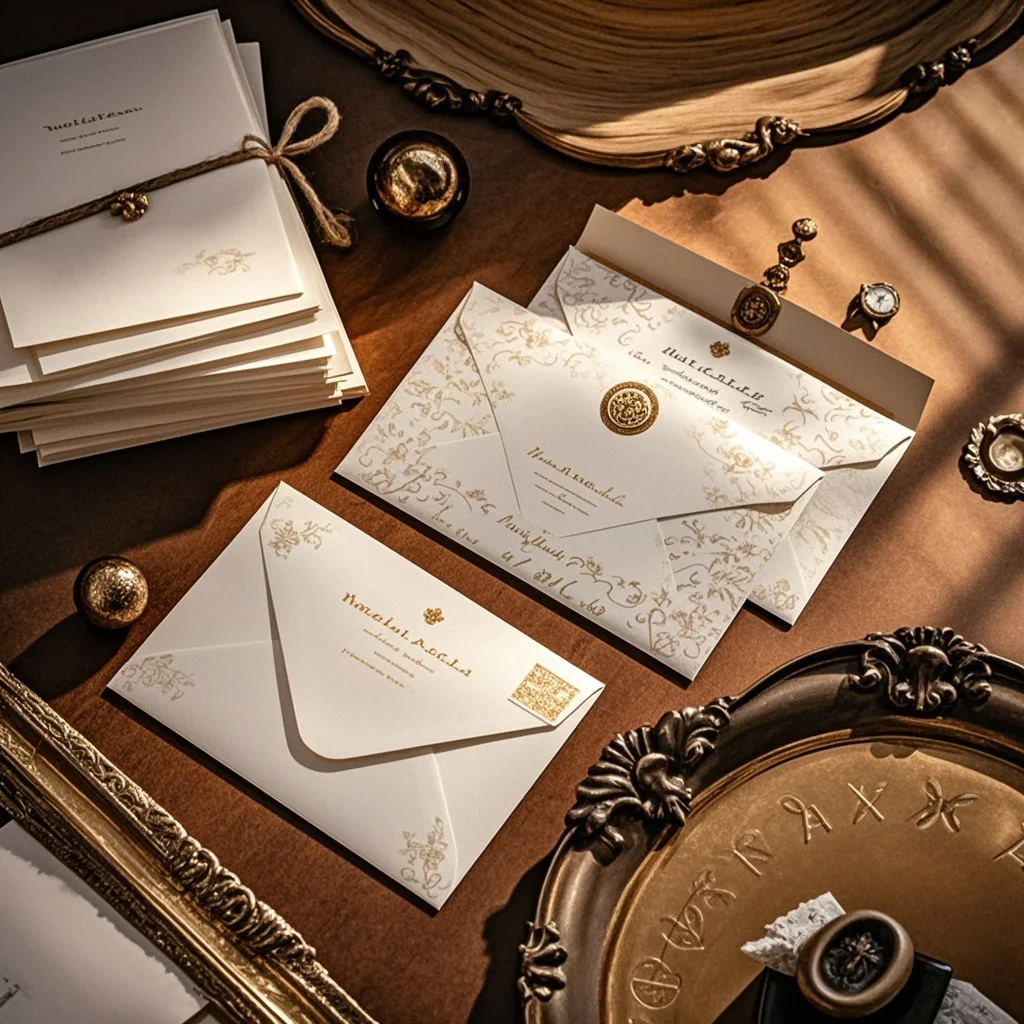 

Elevate Your Correspondence with Custom Printed Envelopes. Premium color & exquisite foil stamping for a lasting impression.