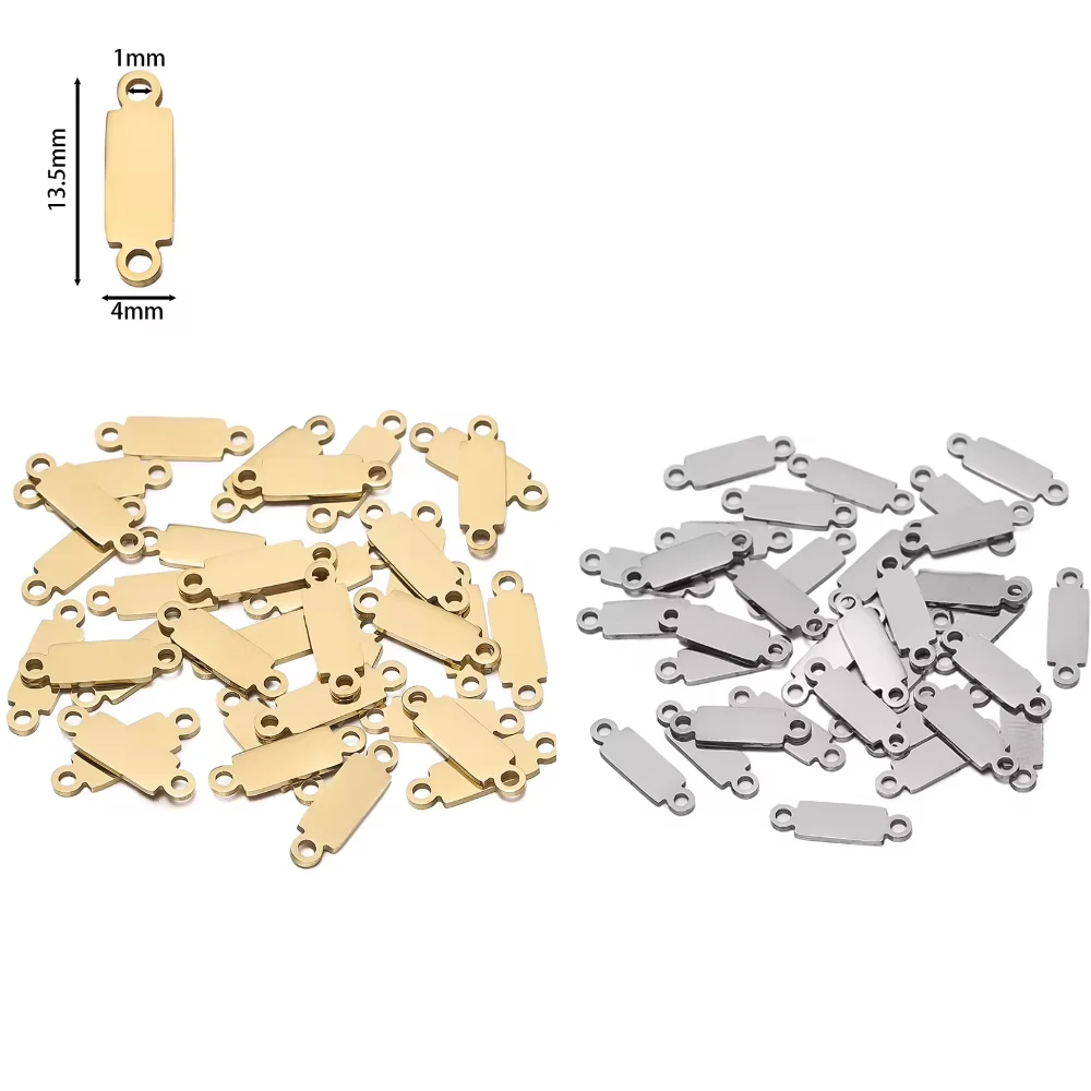 30/50 stuks Lasergegraveerde Logo Tags Roestvrij Stalen Cirkel Tag 6mm-12mm Ronde Charme Graveerbare Hangers voor Sieraden Maken