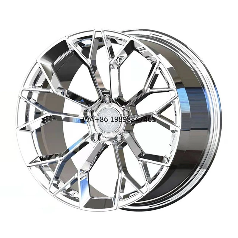 

China Supplier First Class Alloy Silver Rims 20 21 22 Inch 5 Hole Forged Monoblock Aluminum Wheels for toyota Alphard