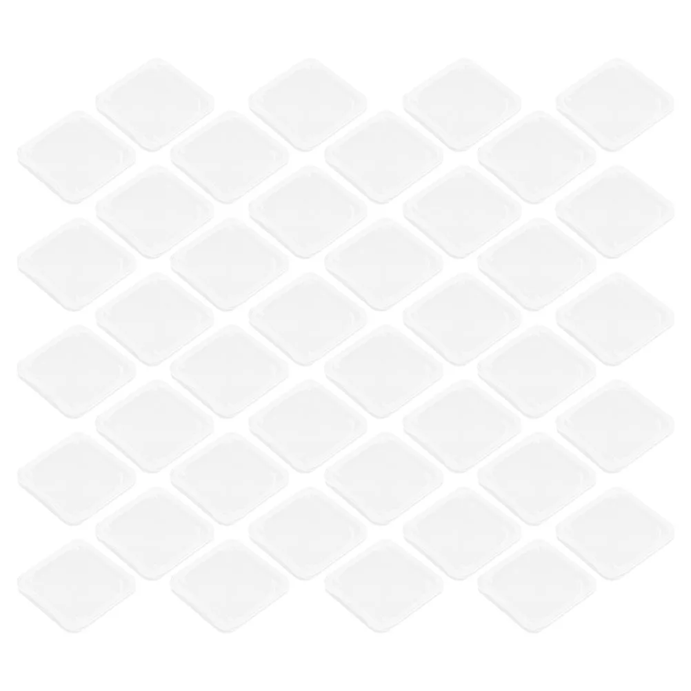 

50pcs Memory Card Case Clear Storage Box for Cards Travel Keeper Bulk Holder Small Protector Computer Cases