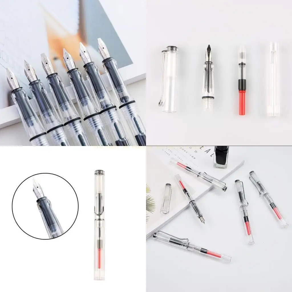 Чистая-готическая-параллельная-ручка-каллиграфия-фонтан