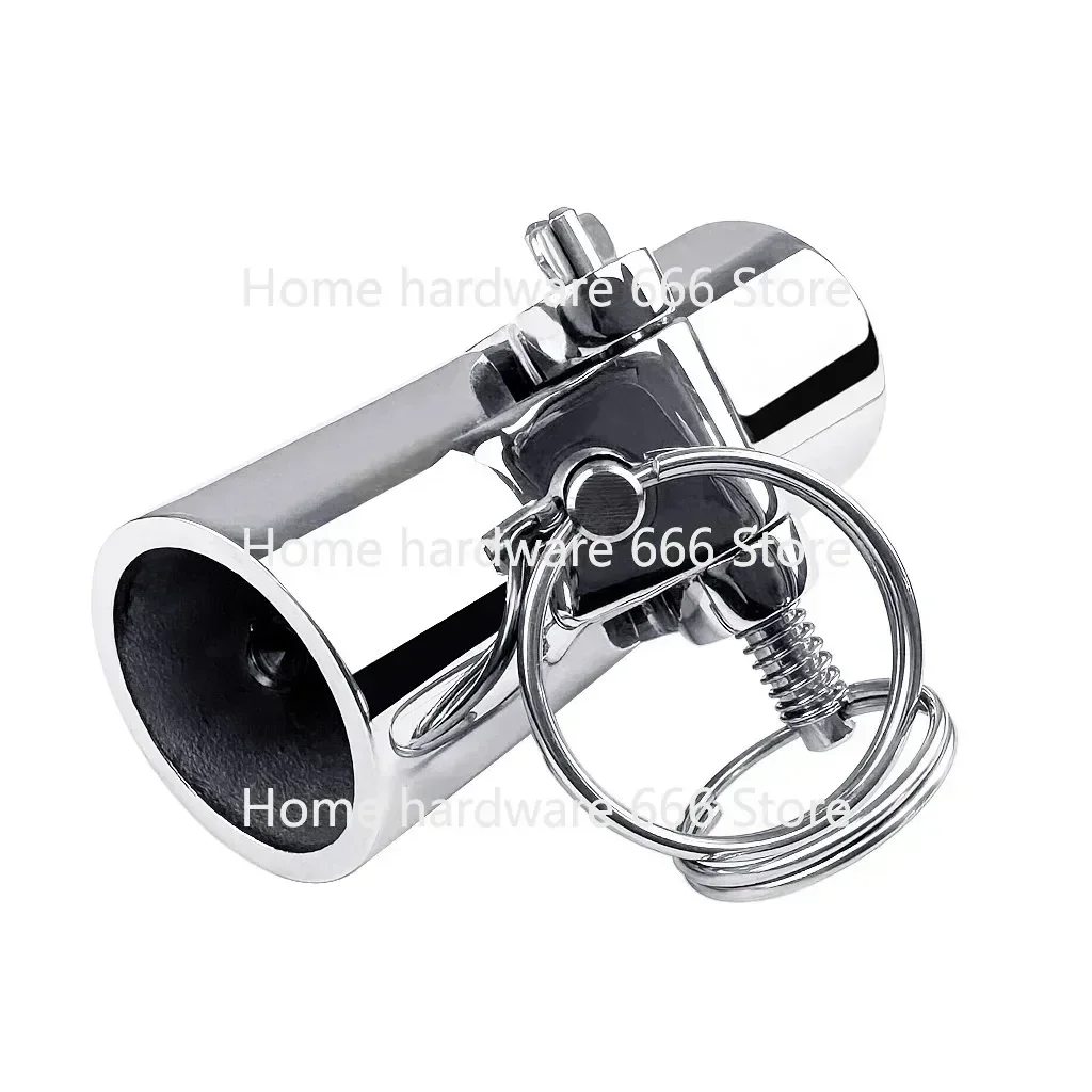 316 Stainless Steel Folding Swivel Coupling Tube Pipe Connector, Marine Pipe, Bimini Tops, Flag Pole Connector, Yatch