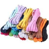 7mm Elastic Ribbon High-Elastic Band Rubber Elastic Line DIY Lace Trim Sewing Waist Band Garment Accessories 20m Sewing Trim